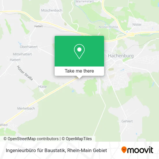 Карта Ingenieurbüro für Baustatik