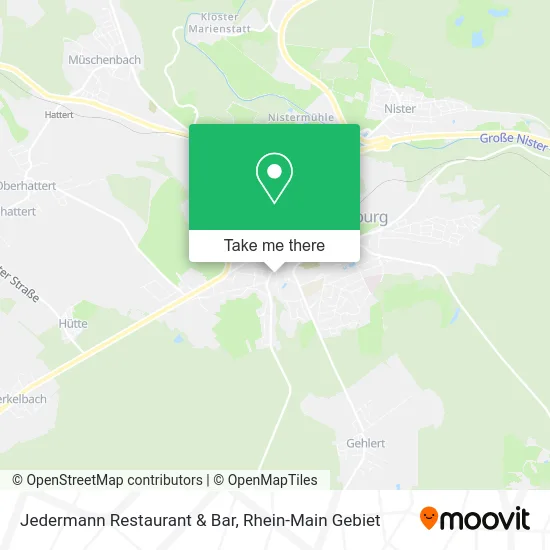 Карта Jedermann Restaurant & Bar