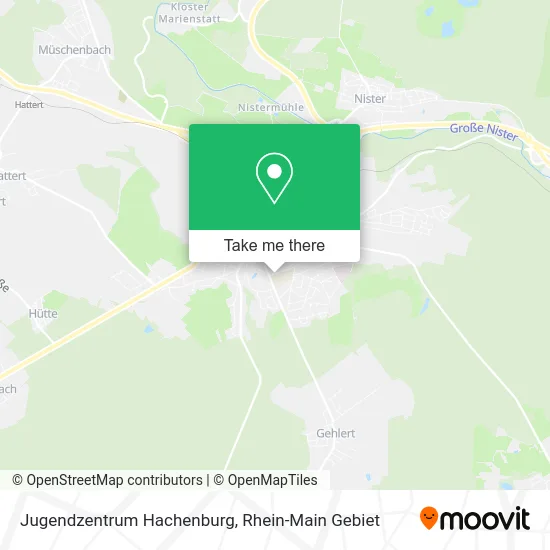 Карта Jugendzentrum Hachenburg