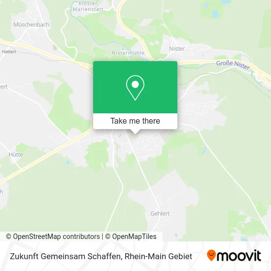 Карта Zukunft Gemeinsam Schaffen