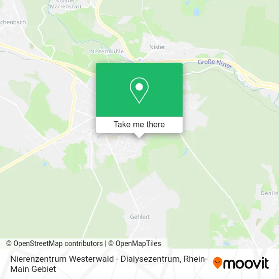 Карта Nierenzentrum Westerwald - Dialysezentrum