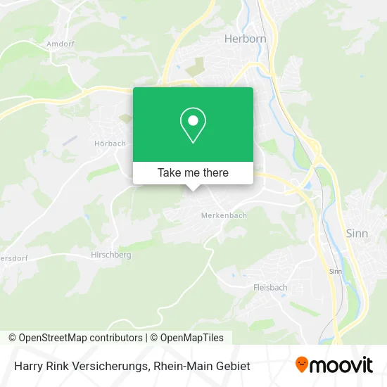 Карта Harry Rink Versicherungs