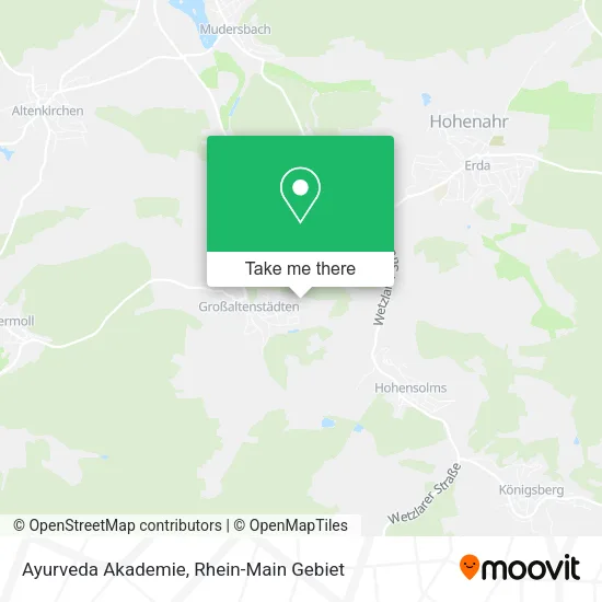 Карта Ayurveda Akademie