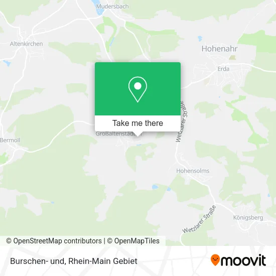 Карта Burschen- und