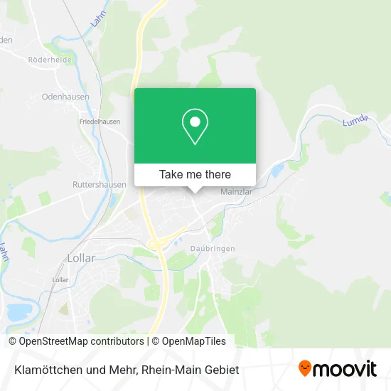 Карта Klamöttchen und Mehr