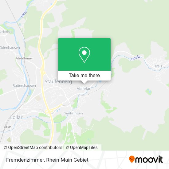 Карта Fremdenzimmer