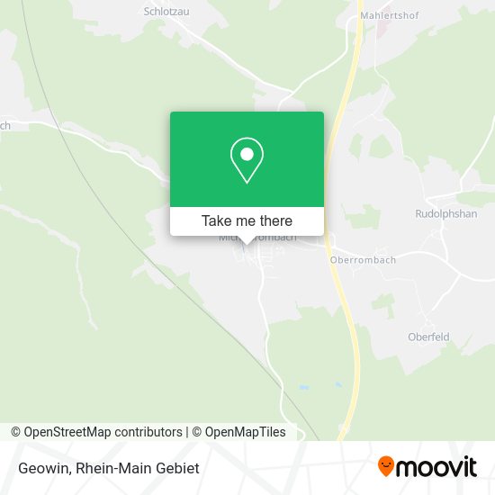 Карта Geowin