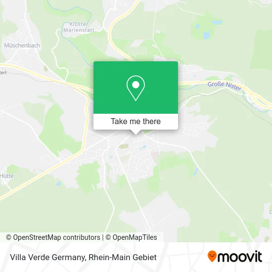 Карта Villa Verde Germany