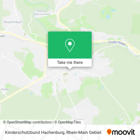 Карта Kinderschutzbund Hachenburg