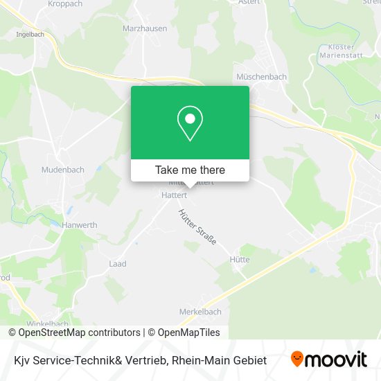 Карта Kjv Service-Technik& Vertrieb