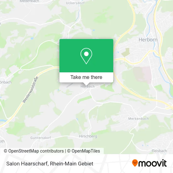 Карта Salon Haarscharf