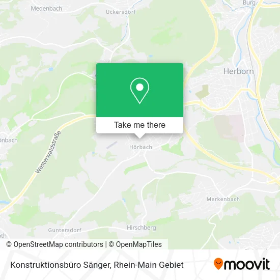 Карта Konstruktionsbüro Sänger