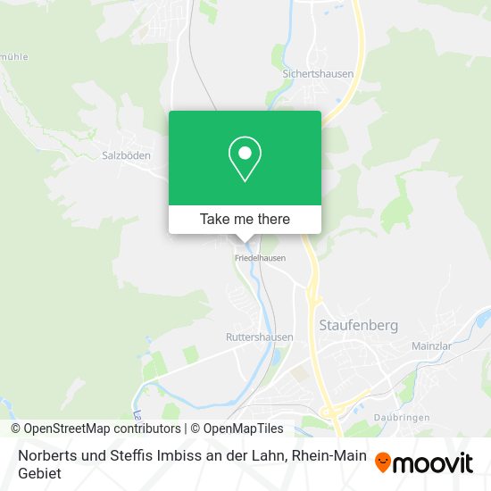 Карта Norberts und Steffis Imbiss an der Lahn