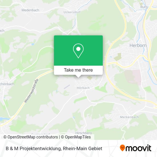 Карта B & M Projektentwicklung