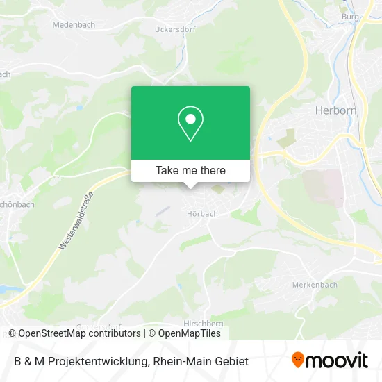 Карта B & M Projektentwicklung