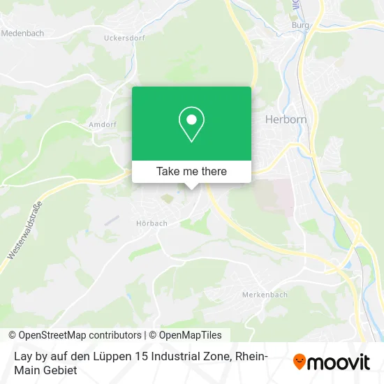 Карта Lay by auf den Lüppen 15 Industrial Zone