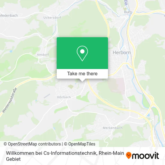 Карта Willkommen bei Cs-Informationstechnik