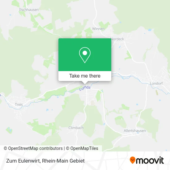 Карта Zum Eulenwirt