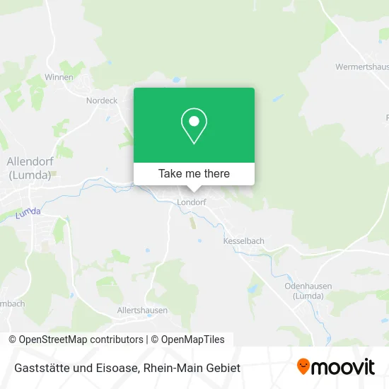Карта Gaststätte und Eisoase