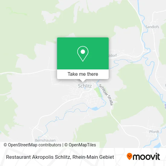 Карта Restaurant Akropolis Schlitz