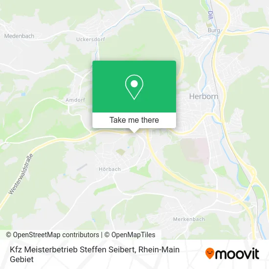 Карта Kfz Meisterbetrieb Steffen Seibert