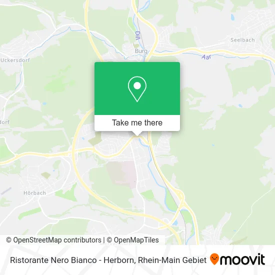 Карта Ristorante Nero Bianco - Herborn