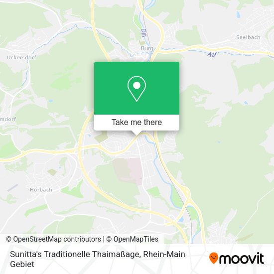 Карта Sunitta's Traditionelle Thaimaßage