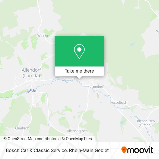 Карта Bosch Car & Classic Service