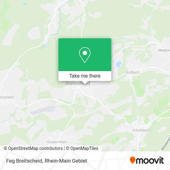 Карта Feg Breitscheid