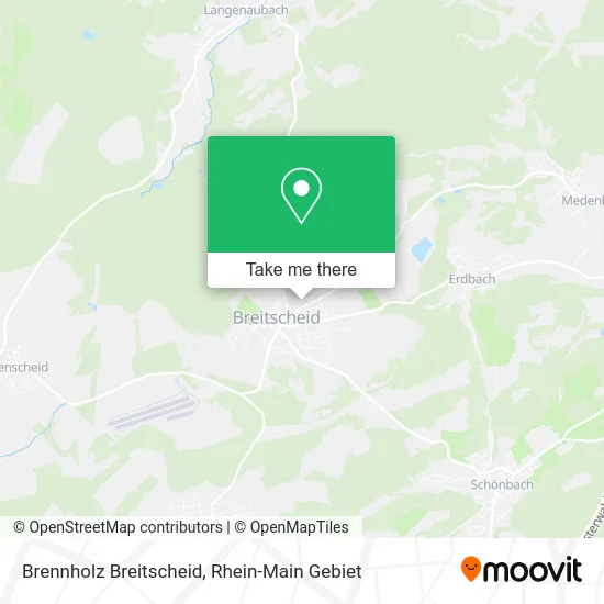 Карта Brennholz Breitscheid