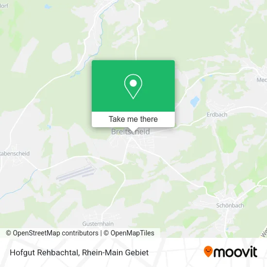 Карта Hofgut Rehbachtal