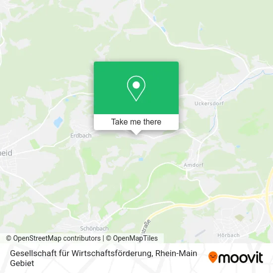Карта Gesellschaft für Wirtschaftsförderung