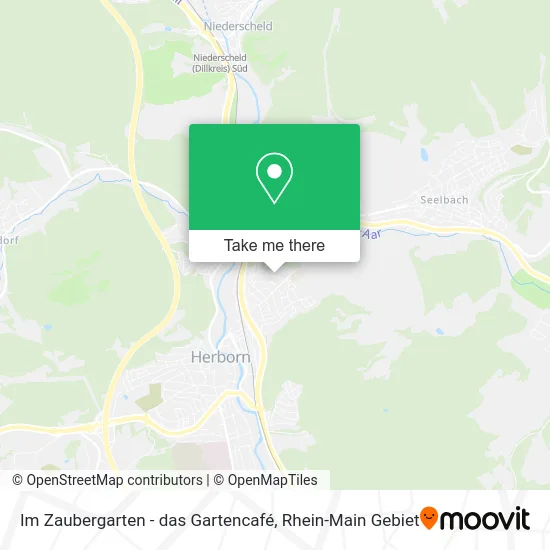 Карта Im Zaubergarten - das Gartencafé