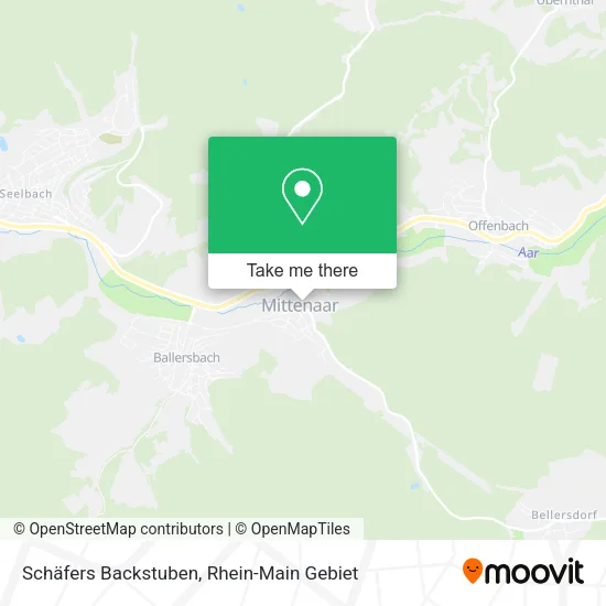 Карта Schäfers Backstuben