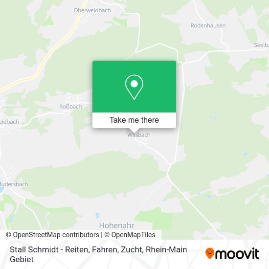 Карта Stall Schmidt - Reiten, Fahren, Zucht