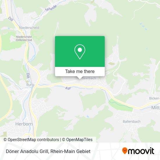 Карта Döner Anadolu Grill