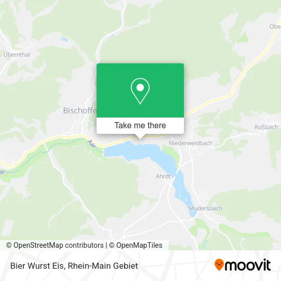 Карта Bier Wurst Eis