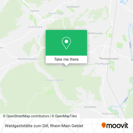 Карта Waldgaststätte zum Dill