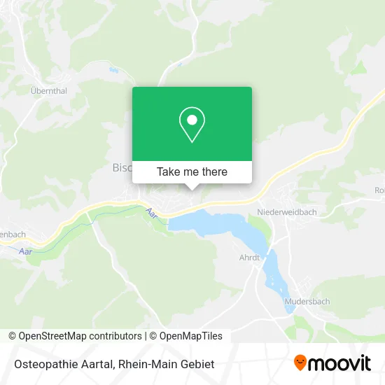 Карта Osteopathie Aartal