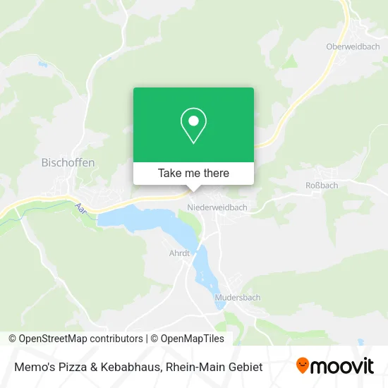 Карта Memo's Pizza & Kebabhaus