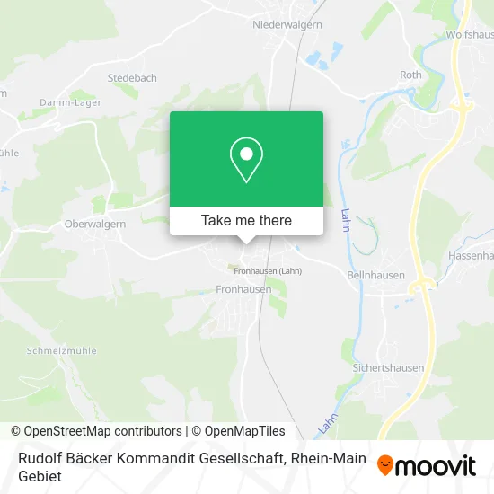 Карта Rudolf Bäcker Kommandit Gesellschaft