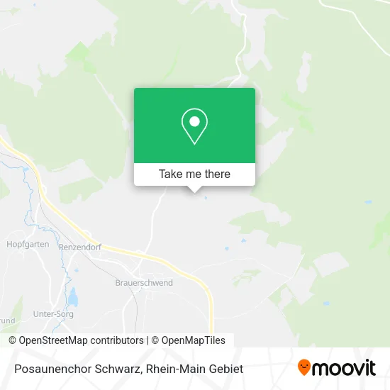 Карта Posaunenchor Schwarz