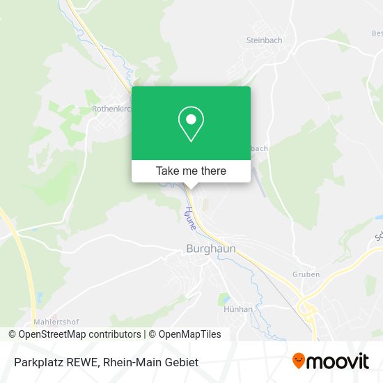Карта Parkplatz REWE