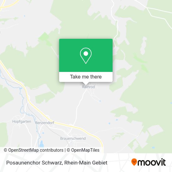 Карта Posaunenchor Schwarz
