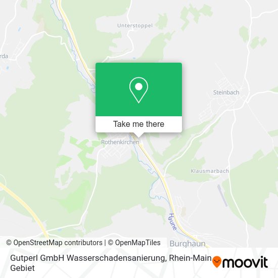 Карта Gutperl GmbH Wasserschadensanierung