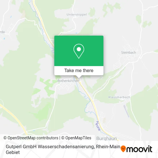 Карта Gutperl GmbH Wasserschadensanierung