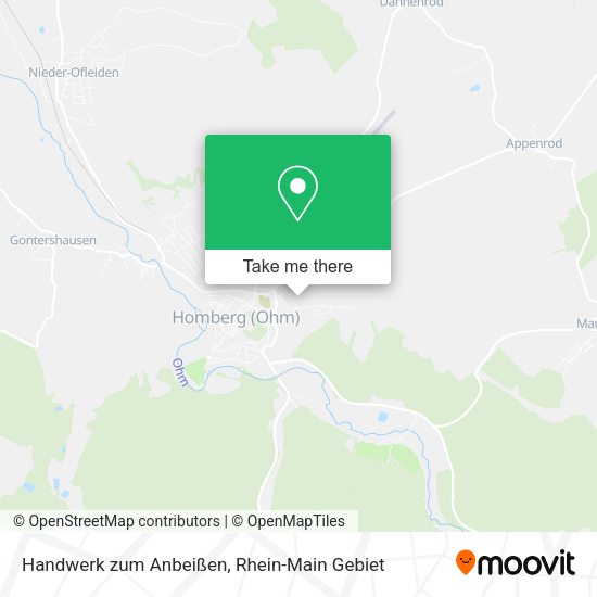 Карта Handwerk zum Anbeißen