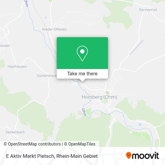 Карта E Aktiv Markt Pietsch