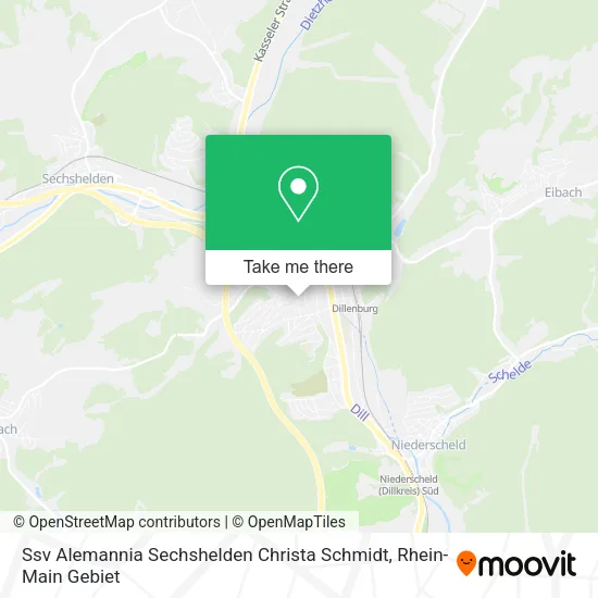 Карта Ssv Alemannia Sechshelden Christa Schmidt