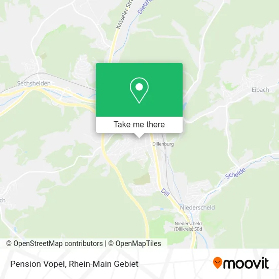 Карта Pension Vopel